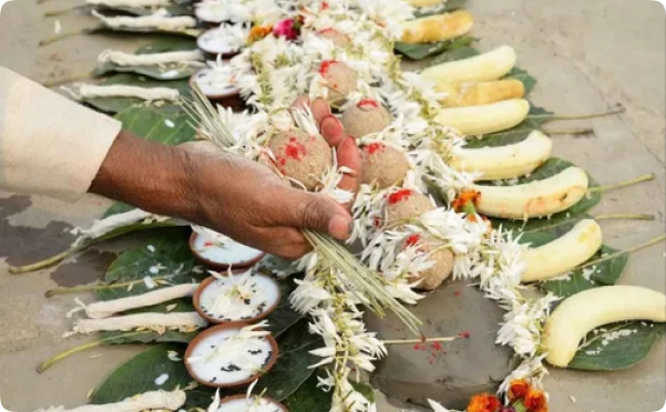 Pindapradanam / Pitru Tarpan